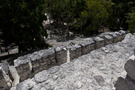 Temple XIII in Calakmul's Grand Acropolis - calakmul mayan ruins,calakmul mayan temple,mayan temple pictures,mayan ruins photos